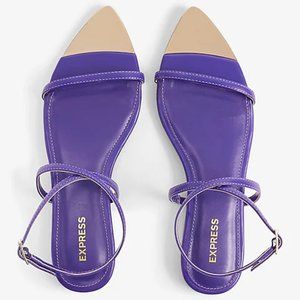 Purple Flats - Size 8